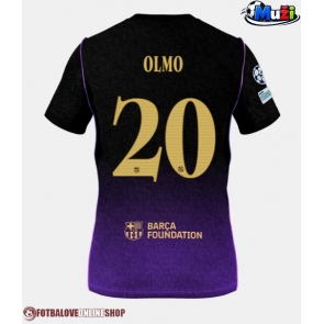Barcelona Dani Olmo #20 Venkovní Dres 2026-27 Krátkým Rukávem
