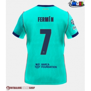 Barcelona Fermin Lopez #7 Alternativní Dres 2026-27 Krátkým Rukávem