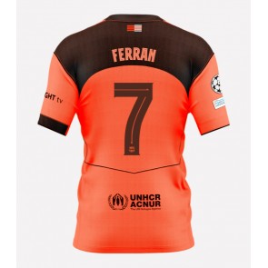 Barcelona Ferran Torres #7 Alternativní Dres 2025-26 Krátkým Rukávem