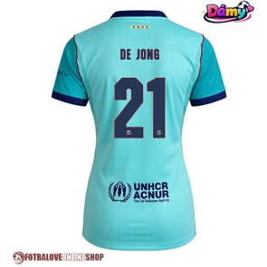 Barcelona Frenkie de Jong #21 Alternativní Dres pro Dámy 2026-27 Krátkým Rukávem