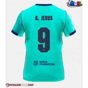 Barcelona Gabriel Jesus #9 Alternativní Dres 2026-27 Krátkým Rukávem