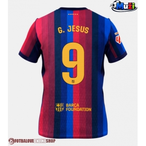 Barcelona Gabriel Jesus #9 Domácí Dres 2026-27 Krátkým Rukávem