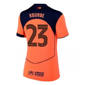 Barcelona Jules Kounde #23 Alternativní Dres pro Dámy 2025-26 Krátkým Rukávem Barcelona Jules Kounde #23 Alternativní Dres pro Dámy 2025-26 Krátkým Rukávem