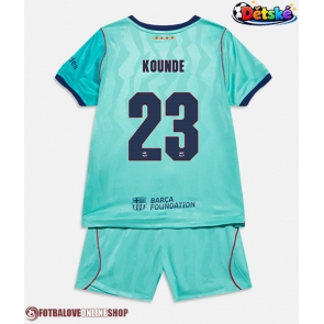 Barcelona Jules Kounde #23 Alternativní dres komplet pro Děti 2026-27 Krátkým Rukávem (+ Krátké kalhoty)