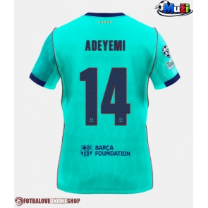 Barcelona Karim Adeyemi #14 Alternativní Dres 2026-27 Krátkým Rukávem