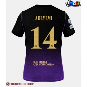 Barcelona Karim Adeyemi #14 Venkovní Dres 2026-27 Krátkým Rukávem