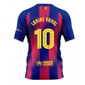 Barcelona Lamine Yamal #10 Domácí Dres 2025-26 Krátkým Rukávem