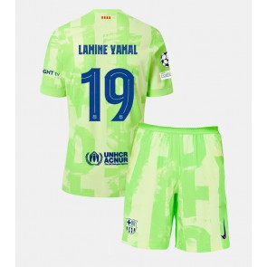 Barcelona Lamine Yamal #19 Alternativní dres komplet pro Děti 2024-25 Krátkým Rukávem (+ Krátké kalhoty)