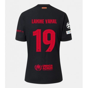 Barcelona Lamine Yamal #19 Venkovní Dres 2024-25 Krátkým Rukávem