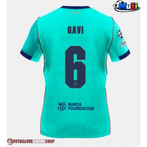 Barcelona Paez Gavi #6 Alternativní Dres 2026-27 Krátkým Rukávem