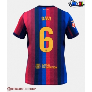 Barcelona Paez Gavi #6 Domácí Dres 2026-27 Krátkým Rukávem