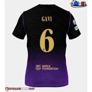 Barcelona Paez Gavi #6 Venkovní Dres 2026-27 Krátkým Rukávem