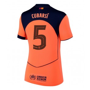 Barcelona Pau Cubarsi #5 Alternativní Dres pro Dámy 2025-26 Krátkým Rukávem Barcelona Pau Cubarsi #5 Alternativní Dres pro Dámy 2025-26 Krátkým Rukávem