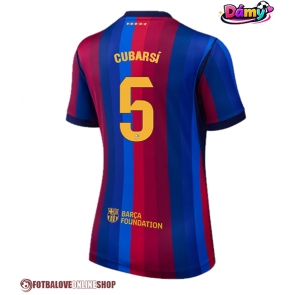 Barcelona Pau Cubarsi #5 Domácí Dres pro Dámy 2026-27 Krátkým Rukávem