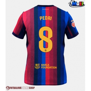 Barcelona Pedri Gonzalez #8 Domácí Dres 2026-27 Krátkým Rukávem