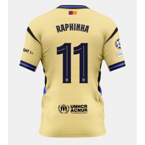 Barcelona Raphinha Belloli #11 Venkovní Dres 2025-26 Krátkým Rukávem