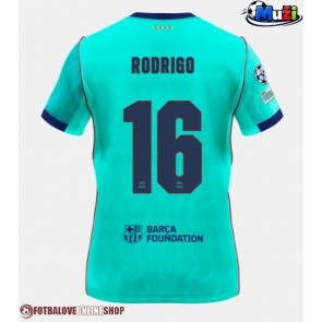 Barcelona Rodri Hernandez #16 Alternativní Dres 2026-27 Krátkým Rukávem