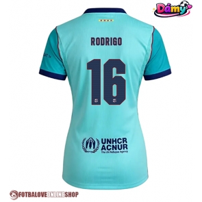 Barcelona Rodri Hernandez #16 Alternativní Dres pro Dámy 2026-27 Krátkým Rukávem