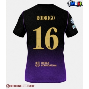 Barcelona Rodri Hernandez #16 Venkovní Dres 2026-27 Krátkým Rukávem