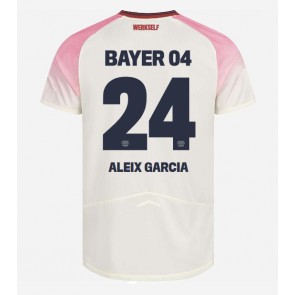 Bayer Leverkusen Aleix Garcia #24 Venkovní Dres 2025-26 Krátkým Rukávem Bayer Leverkusen Aleix Garcia #24 Venkovní Dres 2025-26 Krátkým Rukávem