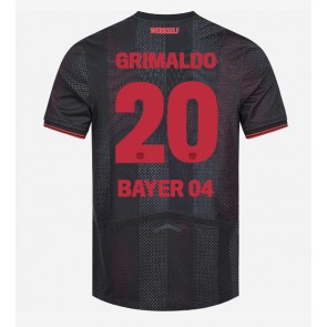 Bayer Leverkusen Alejandro Grimaldo #20 Domácí Dres 2025-26 Krátkým Rukávem