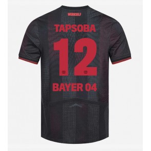 Bayer Leverkusen Edmond Tapsoba #12 Domácí Dres 2025-26 Krátkým Rukávem