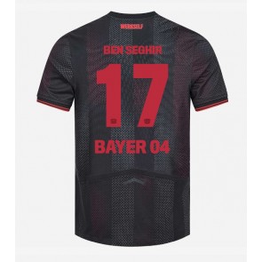Bayer Leverkusen Eliesse Ben Seghir #17 Domácí Dres 2025-26 Krátkým Rukávem Bayer Leverkusen Eliesse Ben Seghir #17 Domácí Dres 2025-26 Krátkým Rukávem
