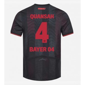 Bayer Leverkusen Jarell Quansah #4 Domácí Dres 2025-26 Krátkým Rukávem Bayer Leverkusen Jarell Quansah #4 Domácí Dres 2025-26 Krátkým Rukávem