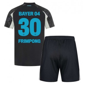 Bayer Leverkusen Jeremie Frimpong #30 Alternativní dres komplet pro Děti 2024-25 Krátkým Rukávem (+ Krátké kalhoty)
