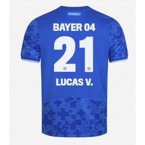 Bayer Leverkusen Lucas Vazquez #21 Alternativní Dres 2025-26 Krátkým Rukávem Bayer Leverkusen Lucas Vazquez #21 Alternativní Dres 2025-26 Krátkým Rukávem