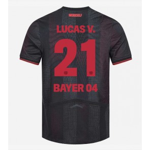 Bayer Leverkusen Lucas Vazquez #21 Domácí Dres 2025-26 Krátkým Rukávem Bayer Leverkusen Lucas Vazquez #21 Domácí Dres 2025-26 Krátkým Rukávem