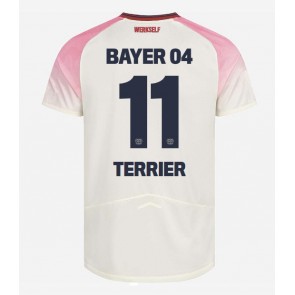 Bayer Leverkusen Martin Terrier #11 Venkovní Dres 2025-26 Krátkým Rukávem Bayer Leverkusen Martin Terrier #11 Venkovní Dres 2025-26 Krátkým Rukávem