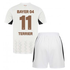 Bayer Leverkusen Martin Terrier #11 Venkovní dres komplet pro Děti 2024-25 Krátkým Rukávem (+ Krátké kalhoty)