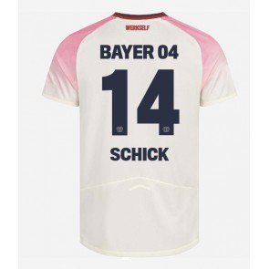 Bayer Leverkusen Patrik Schick #14 Venkovní Dres 2025-26 Krátkým Rukávem Bayer Leverkusen Patrik Schick #14 Venkovní Dres 2025-26 Krátkým Rukávem