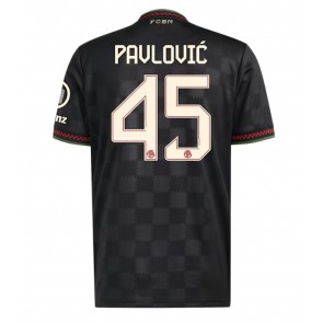 Bayern Munich Aleksandar Pavlovic #45 Alternativní Dres 2025-26 Krátkým Rukávem