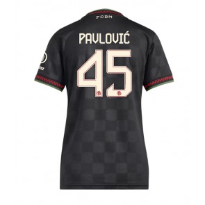 Bayern Munich Aleksandar Pavlovic #45 Alternativní Dres pro Dámy 2025-26 Krátkým Rukávem
