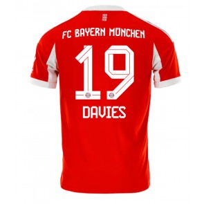 Bayern Munich Alphonso Davies #19 Domácí Dres 2025-26 Krátkým Rukávem