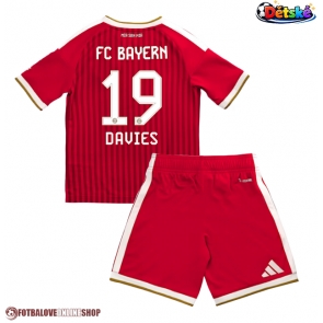 Bayern Munich Alphonso Davies #19 Domácí dres komplet pro Děti 2026-27 Krátkým Rukávem (+ Krátké kalhoty)