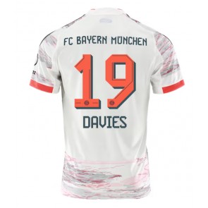 Bayern Munich Alphonso Davies #19 Venkovní Dres 2025-26 Krátkým Rukávem