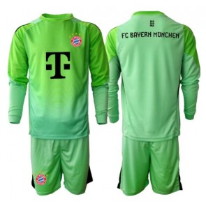 Bayern Munich Brankář Domácí dres komplet pro Děti 2025-26 Dlouhým Rukávem (+ Krátké kalhoty)