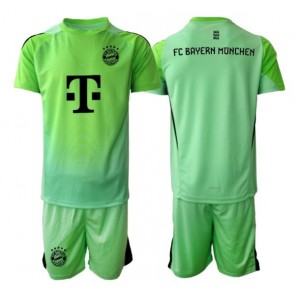 Bayern Munich Brankář Domácí dres komplet pro Děti 2025-26 Krátkým Rukávem (+ Krátké kalhoty)