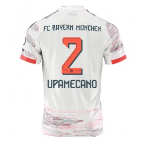Bayern Munich Dayot Upamecano #2 Venkovní Dres 2025-26 Krátkým Rukávem Bayern Munich Dayot Upamecano #2 Venkovní Dres 2025-26 Krátkým Rukávem