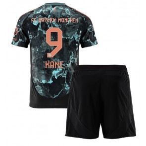 Bayern Munich Harry Kane #9 Venkovní dres komplet pro Děti 2024-25 Krátkým Rukávem (+ Krátké kalhoty)