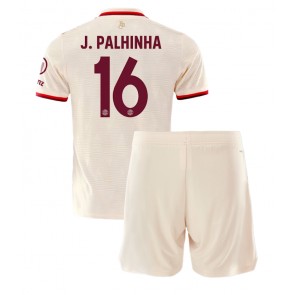 Bayern Munich Joao Palhinha #16 Alternativní dres komplet pro Děti 2024-25 Krátkým Rukávem (+ Krátké kalhoty)