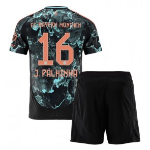 Bayern Munich Joao Palhinha #16 Venkovní dres komplet pro Děti 2024-25 Krátkým Rukávem (+ Krátké kalhoty)