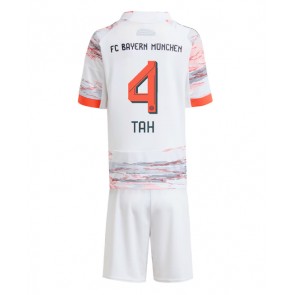 Bayern Munich Jonathan Tah #4 Venkovní dres komplet pro Děti 2025-26 Krátkým Rukávem (+ Krátké kalhoty)