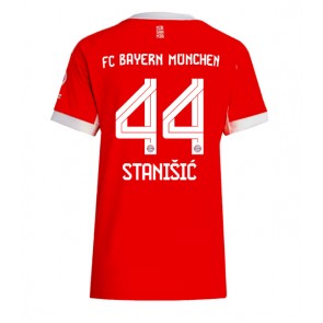 Bayern Munich Josip Stanisic #44 Domácí Dres pro Dámy 2025-26 Krátkým Rukávem