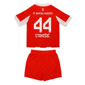 Bayern Munich Josip Stanisic #44 Domácí dres komplet pro Děti 2025-26 Krátkým Rukávem (+ Krátké kalhoty) Bayern Munich Josip Stanisic #44 Domácí dres komplet pro Děti 2025-26 Krátkým Rukávem (+ Krátké kalhoty)