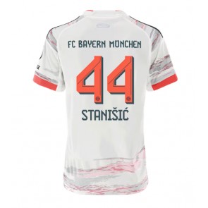 Bayern Munich Josip Stanisic #44 Venkovní Dres pro Dámy 2025-26 Krátkým Rukávem