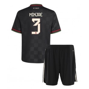 Bayern Munich Kim Min-jae #3 Alternativní dres komplet pro Děti 2025-26 Krátkým Rukávem (+ Krátké kalhoty)